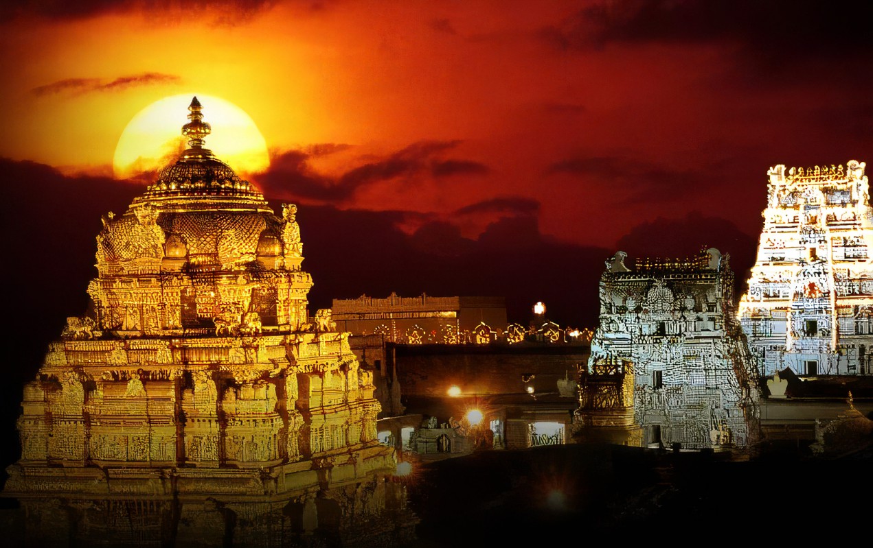 Tirupati Balaji Temple – Andhra Pradesh